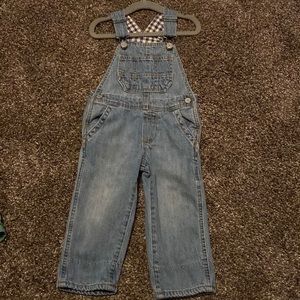 Baby gap denim overalls